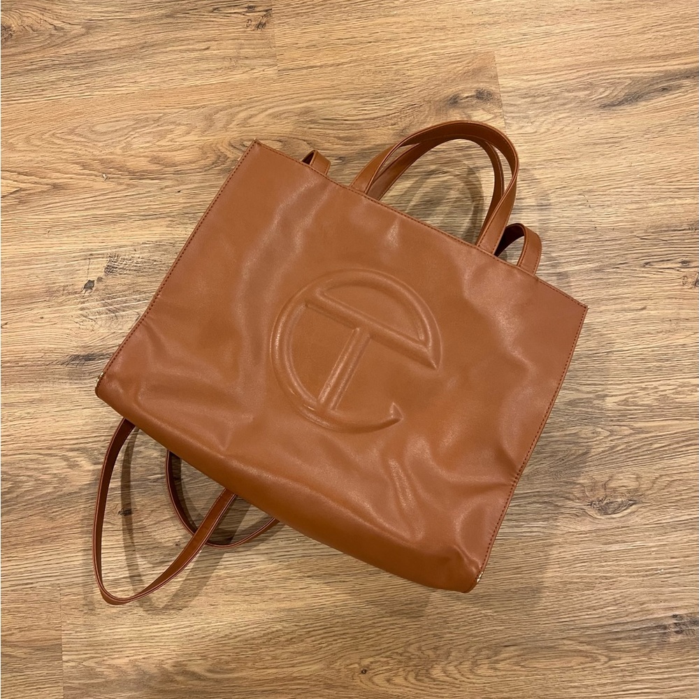 TELFAR MEDIUM TOTE TAN